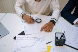 Business Analyst analyzing business needs